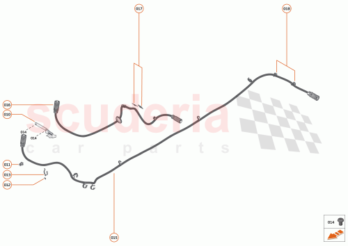 Part Diagram for McLaren 16JA203CP