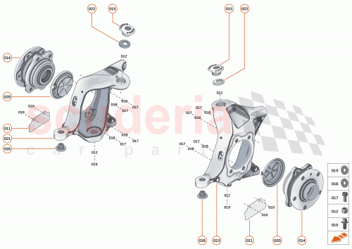 Part Diagram for McLaren 13BA351RP
