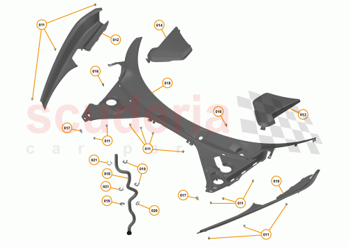Part Diagram for McLaren 14AB864CP