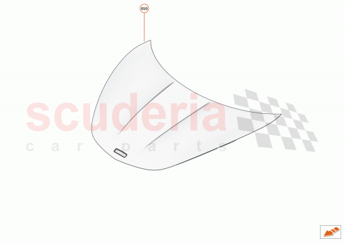 Part Diagram for McLaren 22AA392GP
