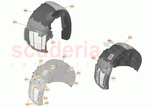 Part Diagram for McLaren 13A7098GP