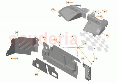 Part Diagram for McLaren 13EA004GP