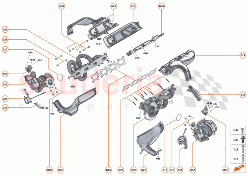 Part Diagram for McLaren 11F1116CP