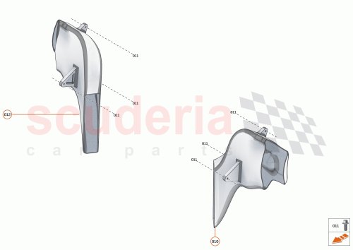 Part Diagram for McLaren 15CA205CP