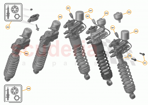 Part Diagram for McLaren 14BA253RP