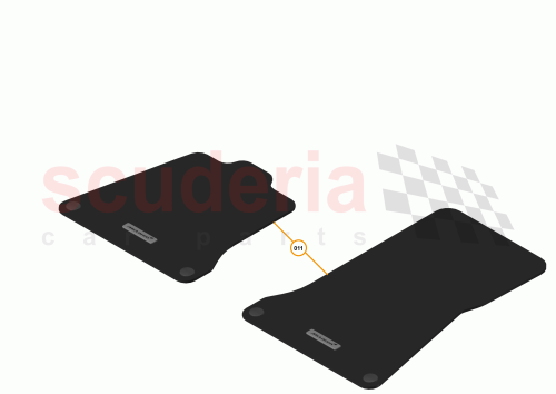 Part Diagram for McLaren 13N2665MP
