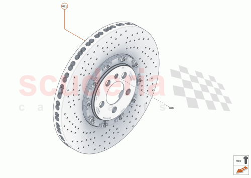 Part Diagram for McLaren 15CA150CP