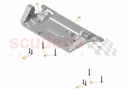 Part Diagram for McLaren 00RA534