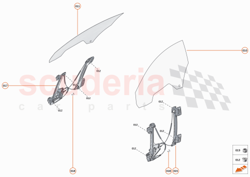 Part Diagram for McLaren 14AA046RP