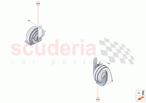 Part Diagram for McLaren 16MA209CP