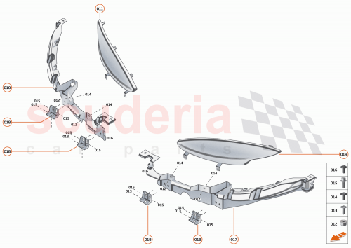 Part Diagram for McLaren 13AB467RP