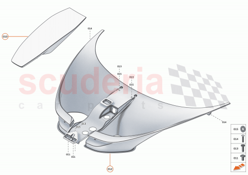 Part Diagram for McLaren 15AC914CP