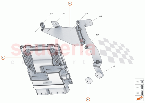 Part Diagram for McLaren 15GA016CP