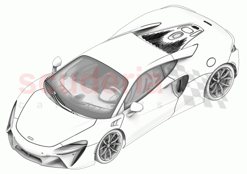 Part Diagram for McLaren 16PA161CP