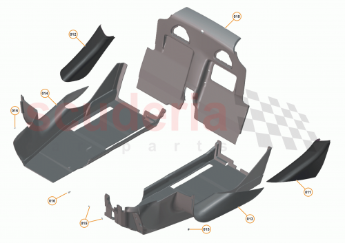 Part Diagram for McLaren 13N2733SP