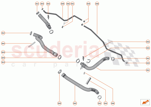 Part Diagram for McLaren 23LA073CP