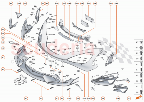 Part Diagram for McLaren 14AD363CP