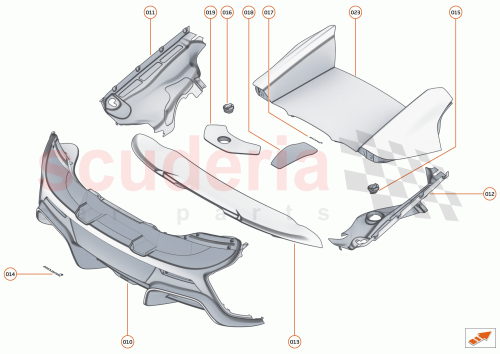 Part Diagram for McLaren 11AA082MP