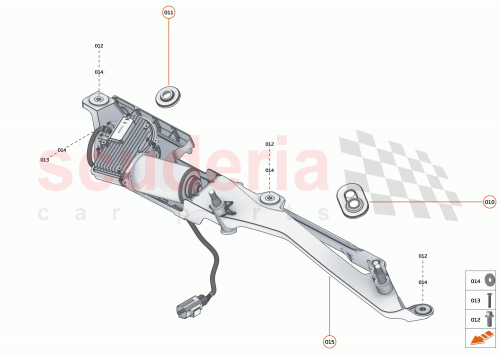 Part Diagram for McLaren 13AA614CP