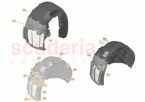 Part Diagram for McLaren 13A6094CP
