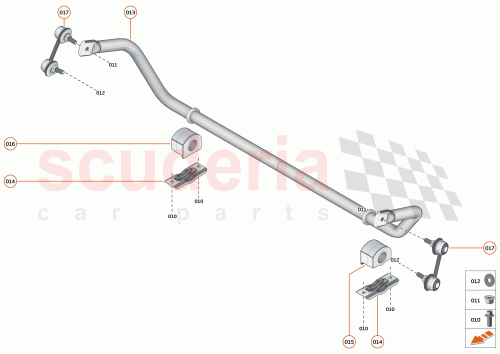 Part Diagram for McLaren 13BA183RP