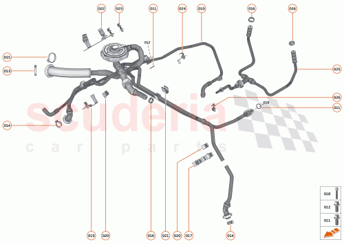 Part Diagram for McLaren 14FA348CP