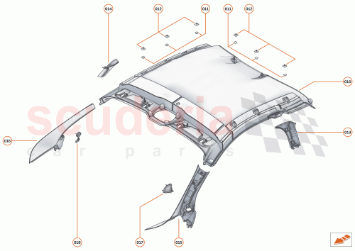 Part Diagram for McLaren 16NC122CP
