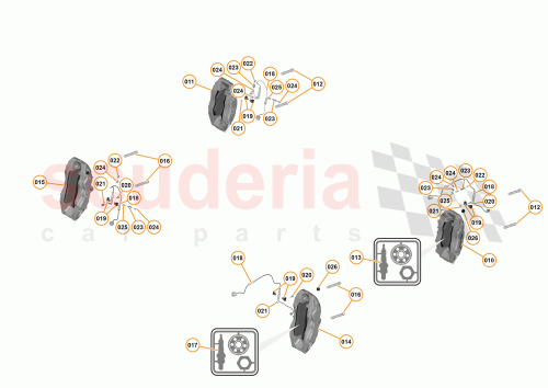 Part Diagram for McLaren 11C0588CP