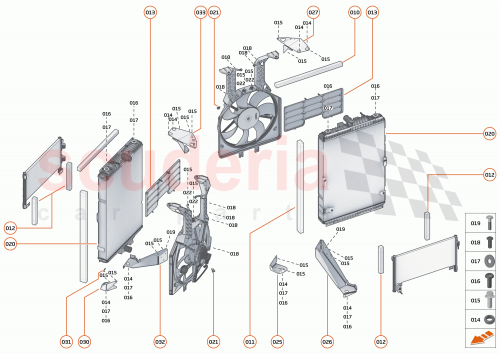 Part Diagram for McLaren 14LA087CP