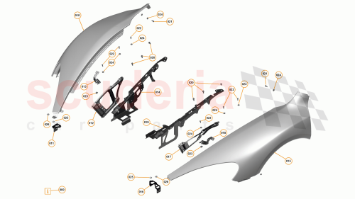 Part Diagram for McLaren 11A7658CP