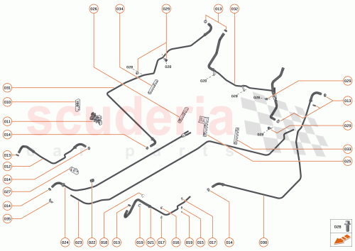 Part Diagram for McLaren 15LA068CP