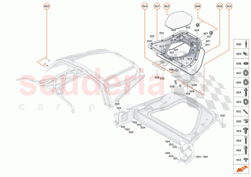 Part Diagram for McLaren 28AA376CP