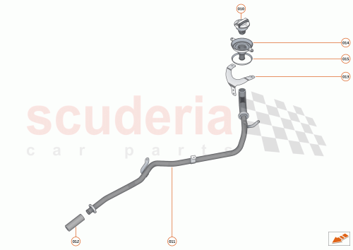 Part Diagram for McLaren 14FA010SP