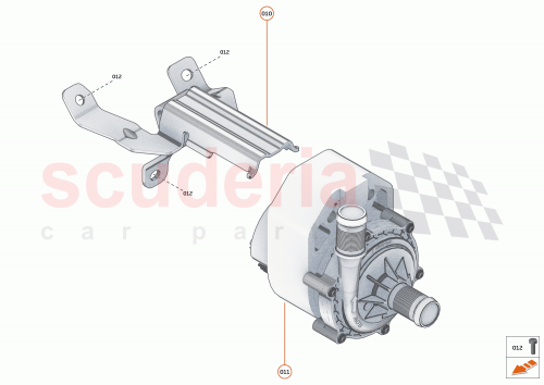 Part Diagram for McLaren 16LA010CP