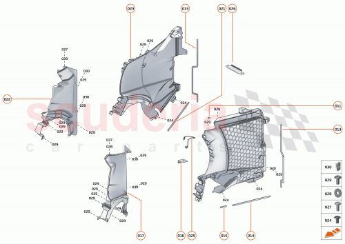 Part Diagram for McLaren 14AD540CP