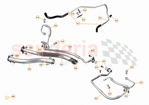 Part Diagram for McLaren 12F0709CP