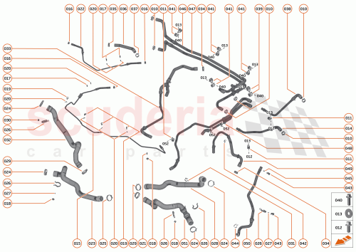 Part Diagram for McLaren 16LA586CP
