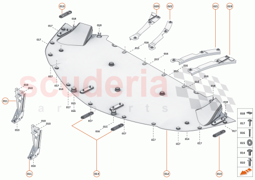 Part Diagram for McLaren 22AD174GP