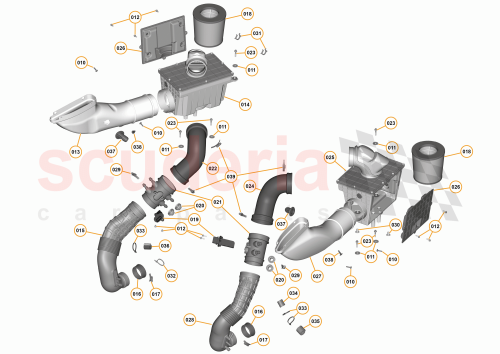 Part Diagram for McLaren 11F2661LP
