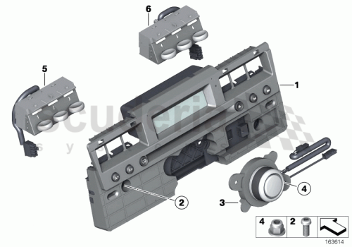 Part Diagram for Rolls Royce 61 31 0138259