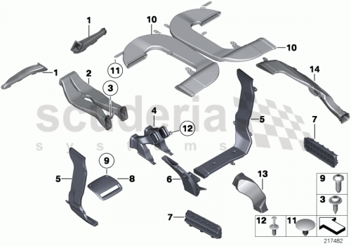 Part Diagram for Rolls Royce 64 22 9156108