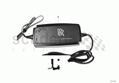 Part Diagram for Rolls Royce 71 10 2209179