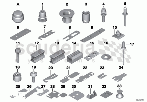 Part Diagram for Rolls Royce 41 12 8266111