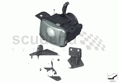 Part Diagram for Rolls Royce 63 12 0409517