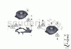 Part Diagram for Rolls Royce 65 82 9230910