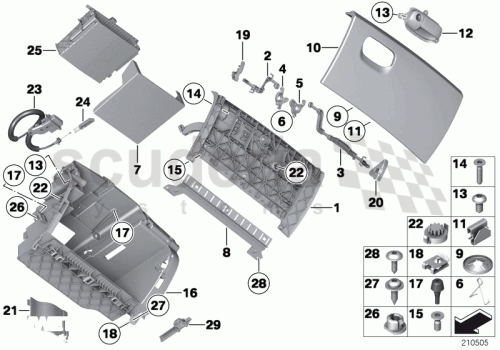 Part Diagram for Rolls Royce 51 16 9171505