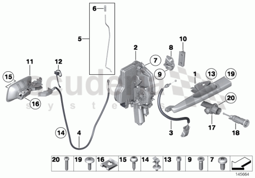 Part Diagram for Rolls Royce 51 24 8255924