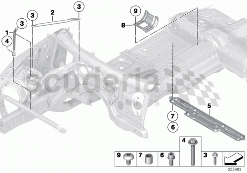 Part Diagram for Rolls Royce 07 12 9904835