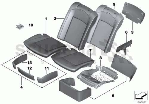 Part Diagram for Rolls Royce 52 20 7249301