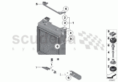 Part Diagram for Rolls Royce 17 21 7598758